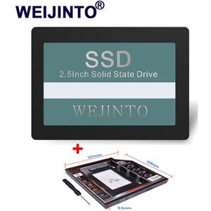 SSD 120GB 240GB 480GB SATA3 2 hdd ssd Interne Solid State Disk Harde Schijf SSD Sata3 2.5 & 9.5 SSD HDD caddy voor Laptop