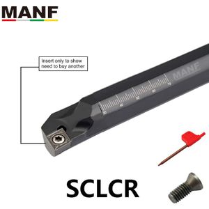 Manf Draaien Tool Sclcr S10K-SCLCR06 Interne Draaibank Boring Bar Hardmetalen Gereedschappen Voor CCMT06 CCMT09 Draaiwisselplaten