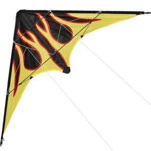 Outdoor Fun Sport 48 Inch Dual Line Stunt Vliegers/Vlam Kite Met Handvat En Lijn Goede Vliegende