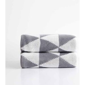 Draad Deken Geel Grijs Wit Geometrische Sofa Cover Gooien Deken Sprei Voor Bed Sofa Thuis Textiel 3 Size Gebreide Deken