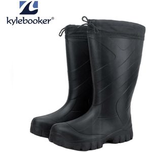 Mannen Winter Vissen Laarzen Vissen Steltlopers Waterdichte Laars Hoge Water Schoenen Eva Outdoor Platte Anti-Slip Rubber Regen Laarzen