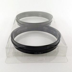 70.1-57.1mm 20 stks Zwart Plastic Wielnaaf Centric Ringen voor VW Skoda Velg Onderdelen Auto Accessoires