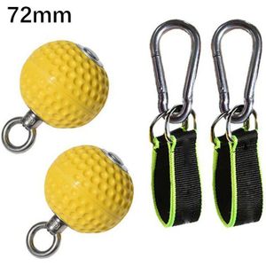 Klimmen Pull Up Grip Bal Vinger Trainer Grips Krachttraining Exerciser Fitness Workout Horizontale Bar Assisted Chin Up Bal