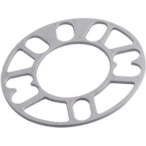 Spewprp 4 Stuks Universele 3 Mm 5 Mm 8 Mm 10 Mm Aluminium Auto Wiel Spacer Shims Plaat Fit 4X100 4X114.3 5X100 5X108 5X114.3 5X120