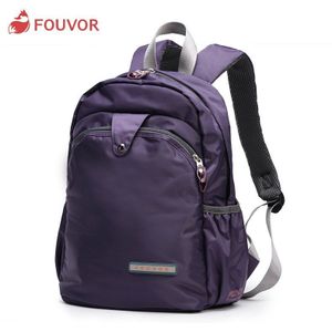 Fouvor Zomer Oxford Computer Rugzak Voor Vrouwen Pils Outdoor Rits Reistassen Canvas Schooltassen 2587-11