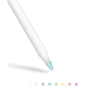 8 Stuks Siliconen Vervanging Beschermende Tip Case Nib Cover Skin Voor Apple Ipad Potlood 1st 2nd Stylus Touchscreen Pen