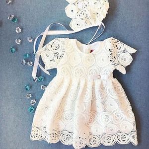 Gloednieuwe Pasgeboren Peuter Infant Baby Meisjes Shortsleeve Bloemen Tutu Jurk Party Bruiloft Prinses Kant Jurken Zomer Outfit