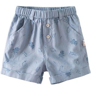 DBX12864 Dave Bella Zomer Baby Jongens Print Zakken Shorts Kinderen Knie Lengte Kids Broek Baby Peuter Broek