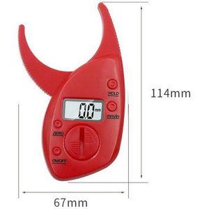 Body Fat Caliper Tester Weegschalen Fitness Monitoren Analyzer Digitale Huidplooi Afslanken Meetinstrumenten Elektronische Vet Meten