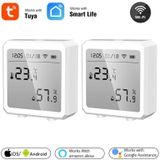 Tuya - ZN307071 - Temperatuur Vochtigheid Sensor - Digitaal - Indoor