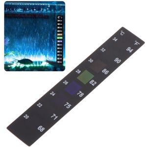 Aquarium Fish Tank Thermometer Temperatuur Sticker Aquarium Accessoires Digitale Dual Schaal Stick-On Duurzaam