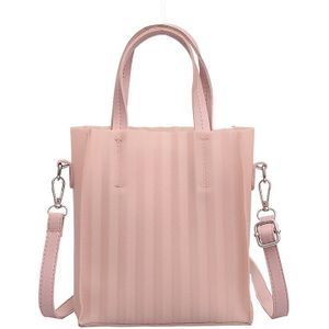 beroemde Classic maat bagstyle waterdichte EVA body vrouwen liefde roze handtas Rubber Silicon lederen Tas