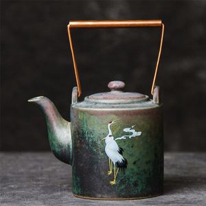 Tangpin Chinese Keramische Theepot Waterkoker Kraan Groene Thee Pot 400 Ml