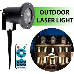 CHIZAO Kerst Sterren laserlicht douche Patronen projector effect Remote moving waterdichte Outdoor Tuin Xmas decoratieve gazon