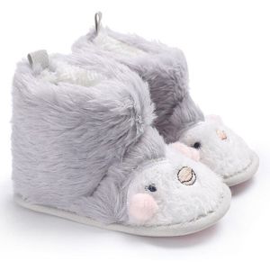 Baby Winter Laarzen Baby Peuter Pasgeboren Leuke Cartoon Beer Schoenen Meisjes Jongens Eerste Wandelaars Warm Houden Sneeuwveld Booties Boot 0-18M