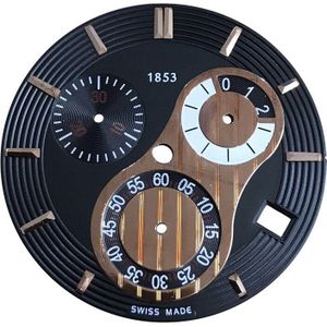 32.5Mm Wijzerplaat Case Voor T024417A Mannen Quartz T024 Horloge Tekst Horloge Accessoires T024417 Reparatie Onderdelen