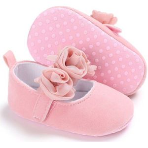 Gloednieuwe Pasgeboren Baby Meisje Baby Peuter Crib Schoenen Kinderwagen Soft Sole Prewalker Anti-slip Sneakers Baby Bloem schoenen