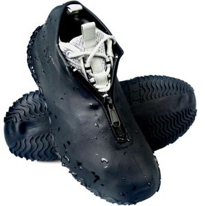 BXIO Siliconen Schoen Covers met Rits Outdoor Siliconen Laarzen Cover Mannen Waterdichte Overschoenen Antislip Schoenen Cover