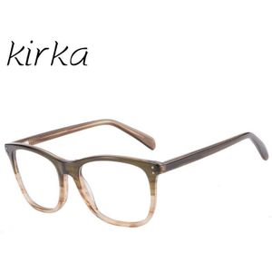 Kirka Klassieke Brillen Clear Lens Bril Vrouwen Top Vrouwelijke Optische Glazen Frames Mode Brillen Leesbril