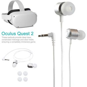 Gaming Professionele Bedrade Oortelefoon 3D Stereo In Ear Diepe Bas Entertainment Vr Bril Hoge Prestaties Thuis Voor Oculus Quest 2