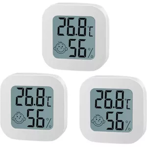 Slimme Wifi-thermometer Hygrometer Temperatuur-vochtigheidssensor met Detectie van Lichtsterkte