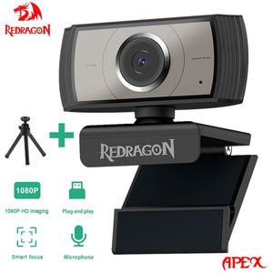 Redragon GW900 Apex Usb Hd Webcam Autofocus Ingebouwde Microfoon 1920X1080P 30fps Web Cam Camera Voor desktop Laptops Spel Pc