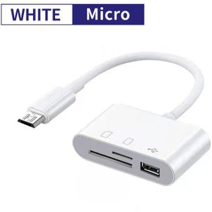 Usb Type C Hub Kaartlezer 3 In 1 Multi Otg Adapter Voor Lenovo Huawei Xiaomi Macbook Pro 15 Air pro Accessoires Usb Connector