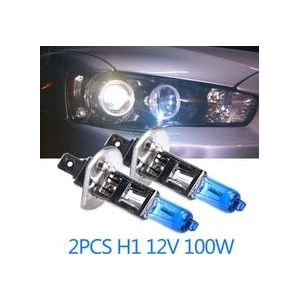 2Pcs H1 12V 100W Auto Koplamp Lamp Wit 6000K Super Bright Head Light Lamp Halogeen Hod lampen Vervanging Diy Accessoires