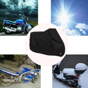 Zwart M, L, XL, 2XL, 3XL, universal Outdoor Uv Protector Fiets Regen Stofdicht Motorcycle cover voor Scooter Covers waterproof case bag