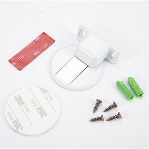 Magnetische Deur Stopt Tainless Staal Sterke Magnetische Deurstopper Zuig Gate Ondersteunende Hardware Krachtige Mini Vangen Schroef Mount