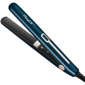 Rechttrekken Hair Curler 2 In 1 Mini Keramische Straightening Gegolfd Curling Styling Tools Haarkrulspelden Elektrische Curling