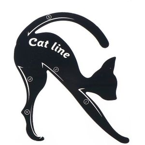 2 stks/set Kat Lijn Eye Make-Up Eyeliner Stencils Templates Makeup Tools Kits Voor Eye