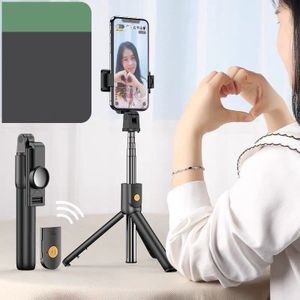 3 In1 Draadloze Bluetooth Mini Selfie Stick Opvouwbare Uitbreidbaar Monopod Met Afstandsbediening Voor Telefoon Zelfontspanner Artefact Staaf