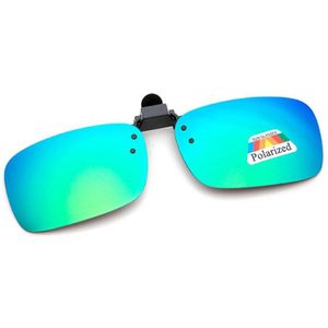 Gepolariseerde Clip Op Zonnebril Bijziend Rijden Nachtzicht Lens Anti-Uva Anti-Uvb Auto Driver Bril zonnebril Clip