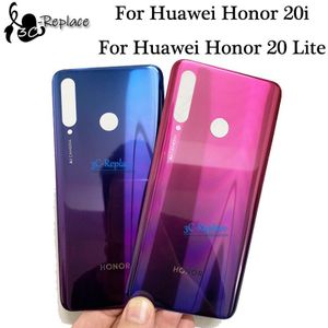 6.2 Inch Voor Hua Wei Honor 20i HRY-AL00T / Honor 20 Lite HRY-L21T Back Battery Cover Deur Behuizing Case Rear glazen Onderdelen