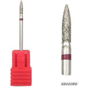 Hytoos Diamond Nail Boor 3/32 "Rotary Burr Cuticle Schoon Manicure Snijders Boor Accessoires Nail Mills-L0310D