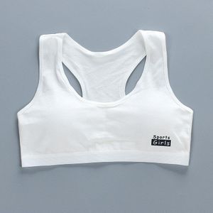 Beha Voor Meisjes 13 Tiener Crop Top Ondergoed Racerback Puberteit Sport Training Bras Streetwear Tube Top 8-14Y 10 12 Schoolmeisje gym