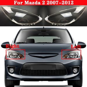 Auto Koplamp Cover Voor Mazda 2 2007 Auto Koplamp Lampenkap Lampcover Hoofd Lamp Licht Covers Glas Lens shell