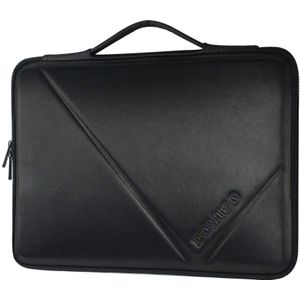 10 13 14 15.6 Inch Shockproof Waterdichte Laptop Sleeve Met Handvat Lichtgewicht Zachte Eva Handtas Tablet Case Black