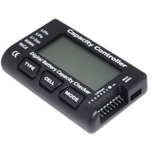 Digitale Batterij Tester Batterij Checker Controller Lcd Voor Lipo Life Li-Lon Nicd Nimh