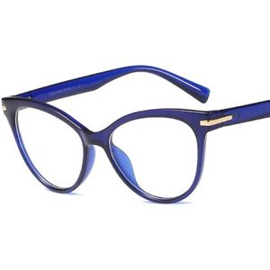 Classic Cat Eye Brillen Frame Retro Vrouwen Bijziendheid Bril Mode Wilde Optische Brillen Recept