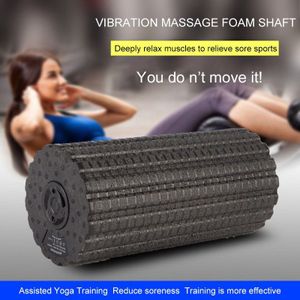 Yoga Foam Roller Massage Elektrische Yoga Kolom 4 Modes Oplaadbare 2200Mah Elektrische Massage Stok Fitness Sport Gym Pilatus