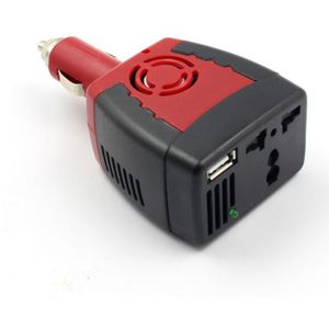 150 W Auto Omvormer USB Voeding DC 12 V-AC 220 V Converter Met 2.1A Dual USB Auto adapter Universele Aansluiting