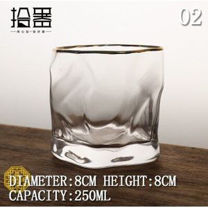 Hittebestendig Glas Cup Transparante Huishoudelijke Water Glas Wijn Glas Groene Thee Bloem Thee Kleine Cup Japanse Stijl Thee cup Simp