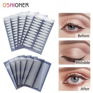 Oshioner Onzichtbare Dubbele Ooglid Tape Zelfklevende Dubbel Ooglid Stickers Slanke Brede Clear En Waterdicht Fiber Slanke Brede