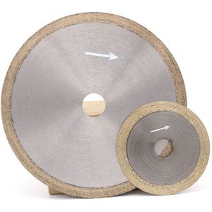 1 stks 4 ''-14'' Metaal Slijpschijf Zaagbladen Wheel Voor Rotary Gereedschap Slijpen Circulaire Scroll Geperst gesinterd Mesh Turbo Glas