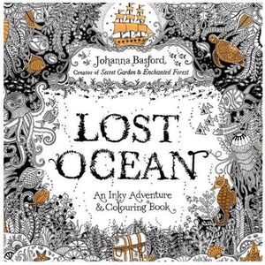 Aankomen Stress Voor Volwassen Schilderij Tekening Boek 24 Pagina 'S Verloren Oceaan Doden Tijd Engels Kleurboeken