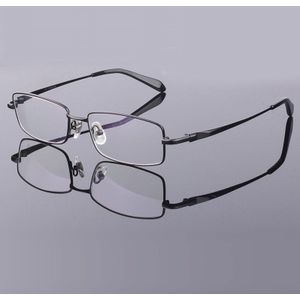 Volledige Velg Zuiver Titanium Brillen Frame Voor Mannen Optische Glazen Frame Recept Brillen Bril 9867 Legering Mode Frame