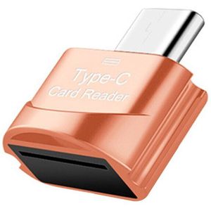 Usb 3.1 High Speed Type-C Kaartlezer USB-C Tf Micro Sd Otg Adapter Tf Micro-Sd Otg Telefoon adapter Micro Sd Kaartlezer Mini