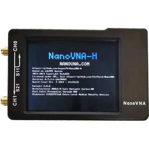 Nano VNA-H 50Khz-900Mhz Vector Netwerk Mf Hf Vhf Uhf Digitale Antenne Analyzer Digitale Kortegolf Antenne meter Tester